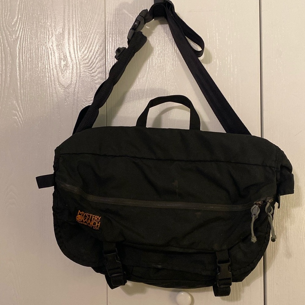 MYSTERY RANCH Outsider Black Orange tag Backpack